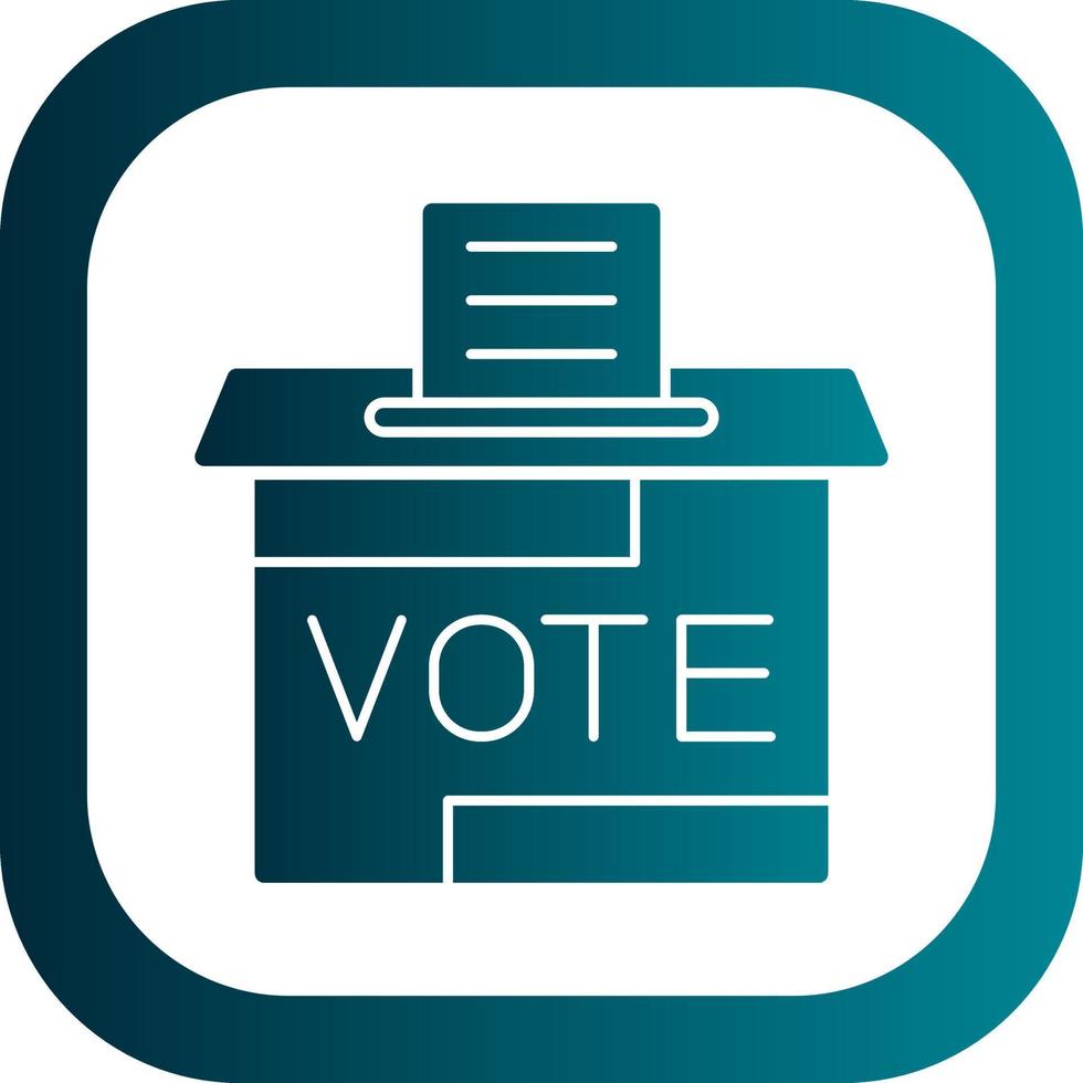 Ballot Vector Icon Design