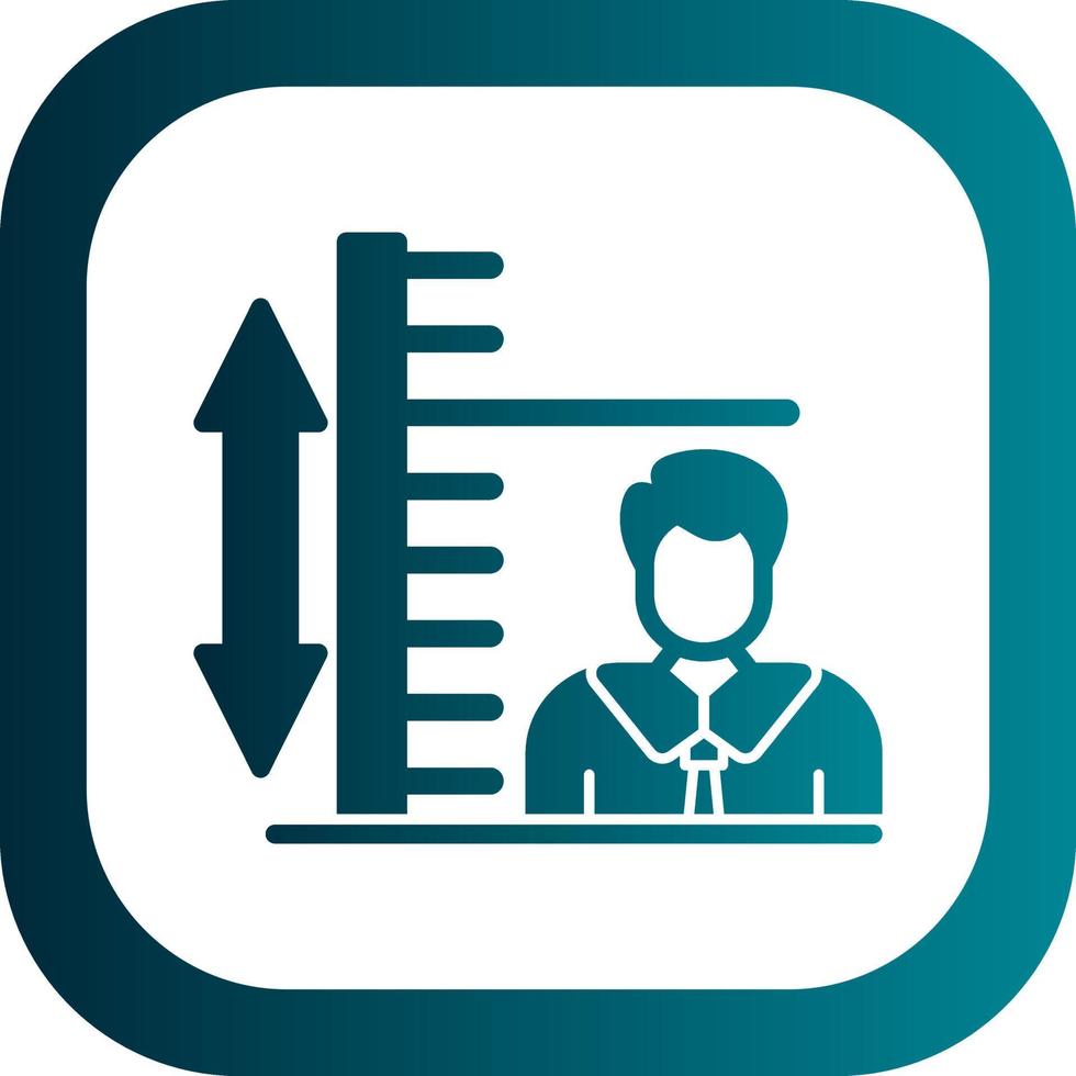 Height Limit Vector Icon Design
