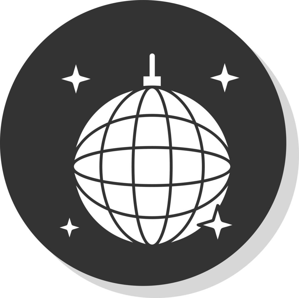 Disco Ball Vector Icon Design