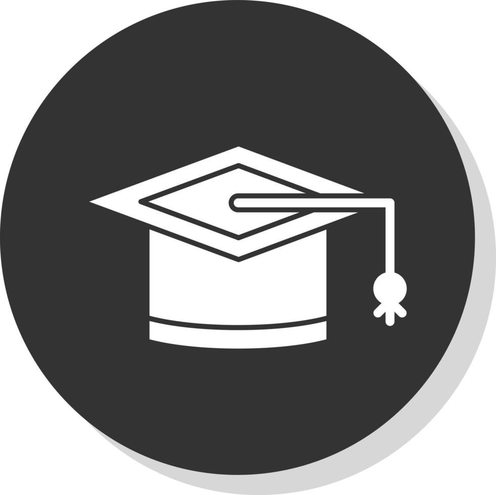 Mortarboard Vector Icon Design