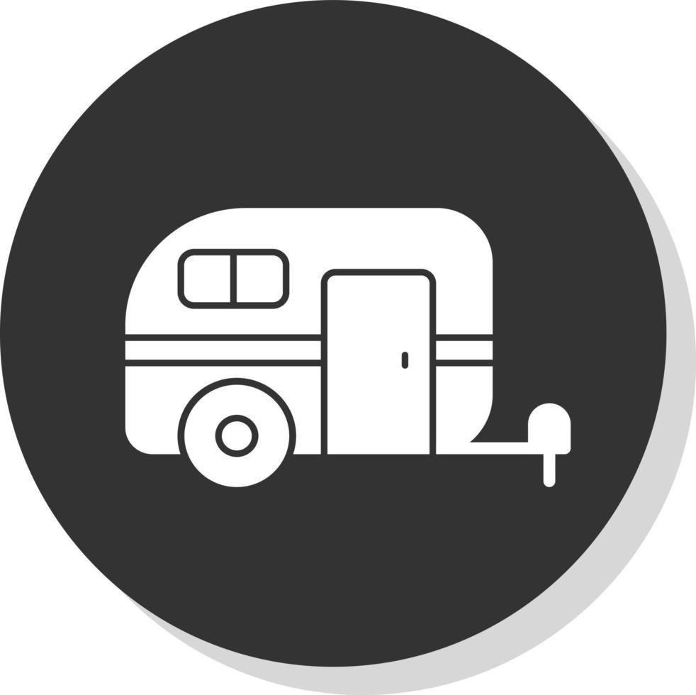 Caravan Vector Icon Design