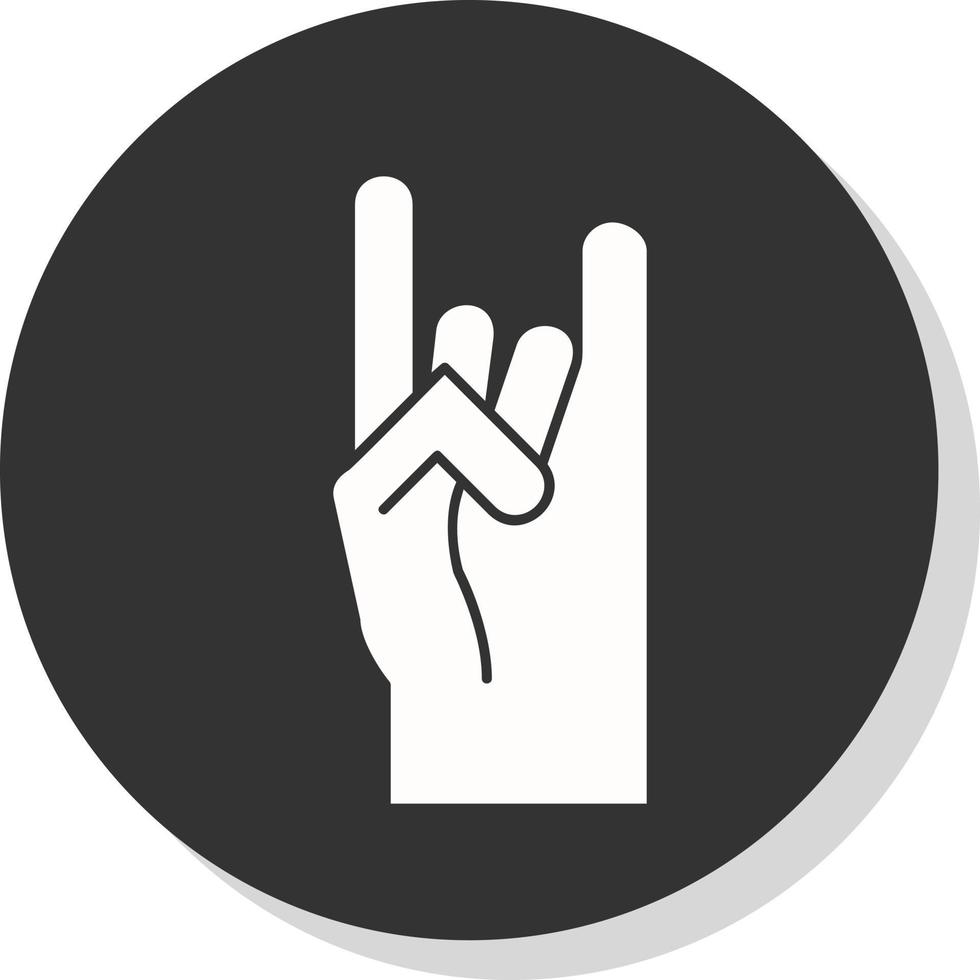 Sign Language Vector Icon Design