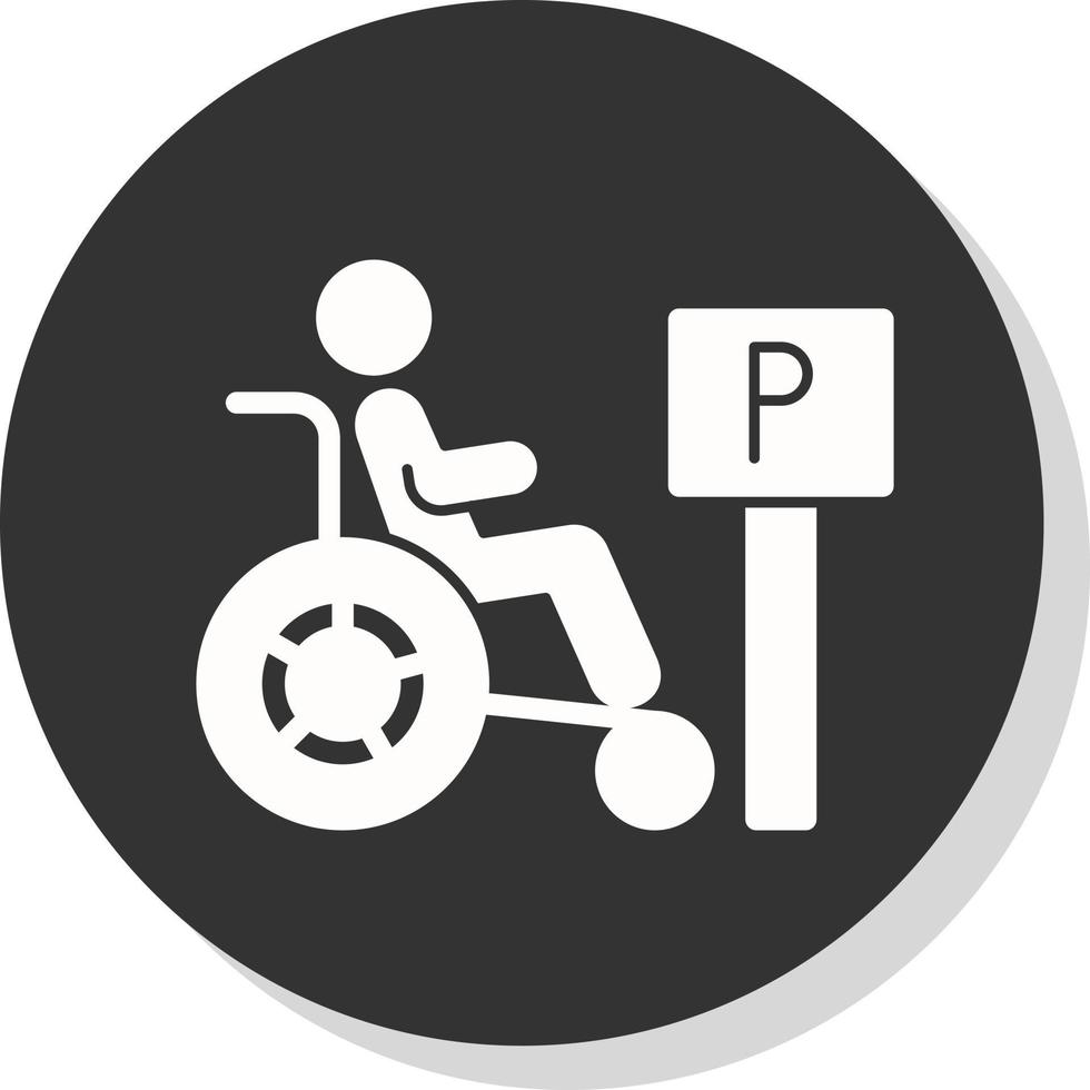 Handicap Vector Icon Design