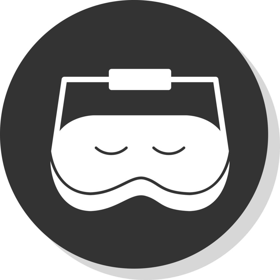 Sleeping Mask Vector Icon Design