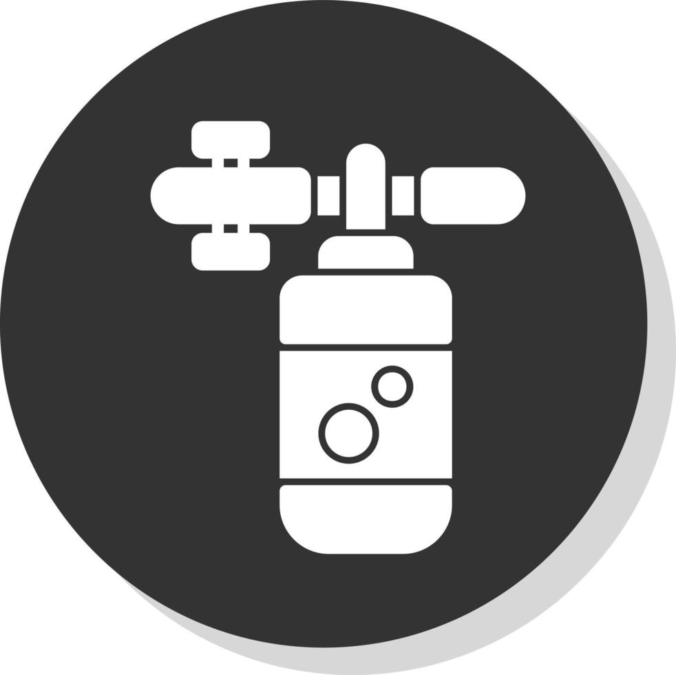 Foam Gun Vector Icon Design