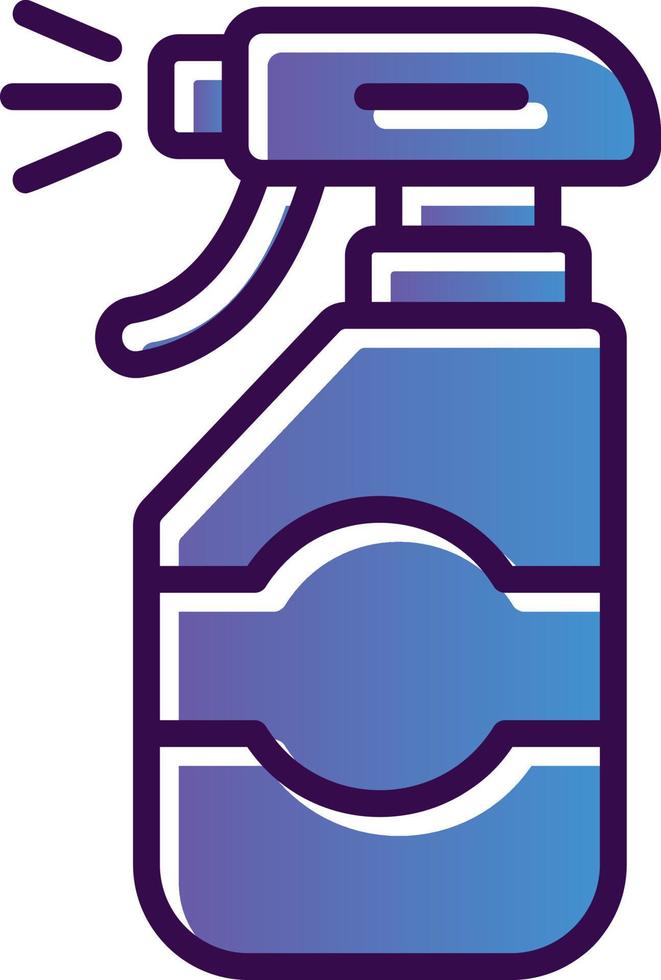 Cleaning Spray Vector Icon Design