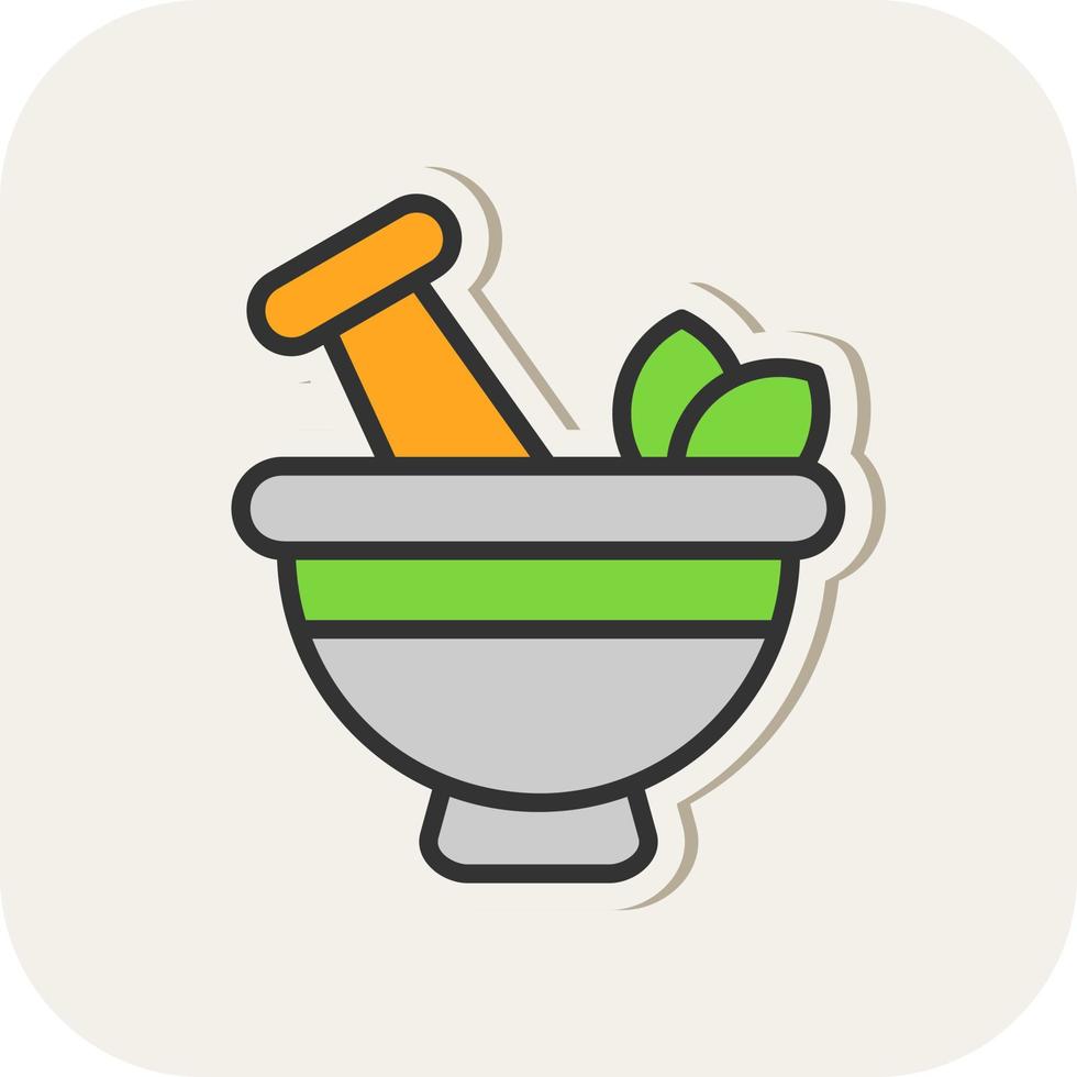Mortar Vector Icon Design