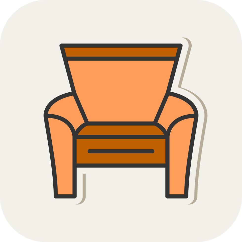 Chair Vector Icon Design