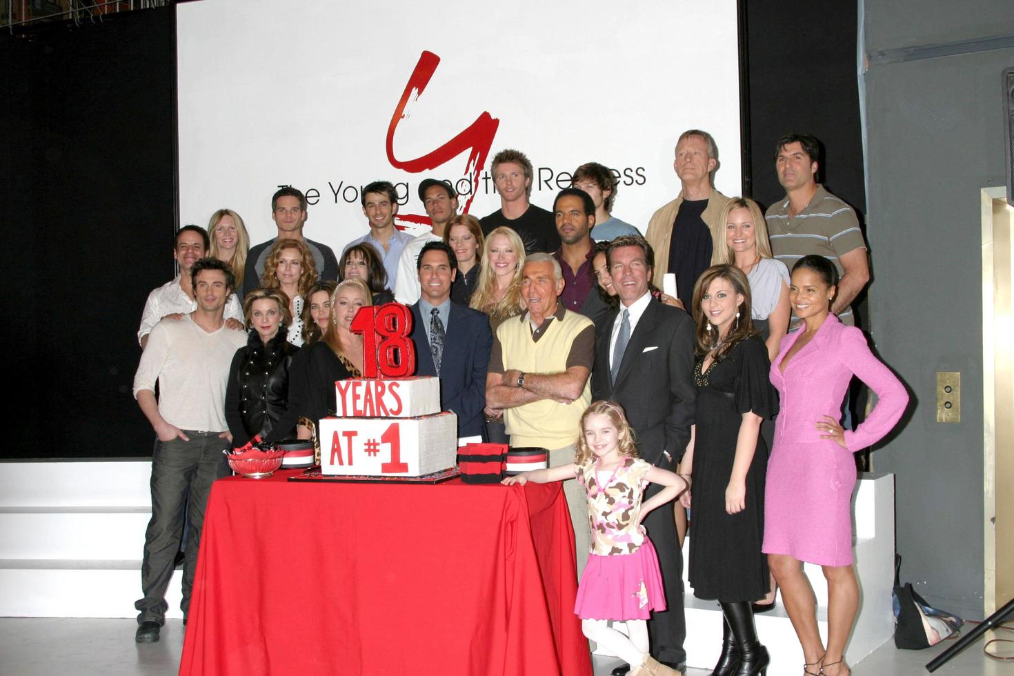 Young and the Restless CastYoung and the Restless Celebrates 18 years with the 1 RatingCBS Television CityLos Angeles  CAJanuary 8 20072007 photo