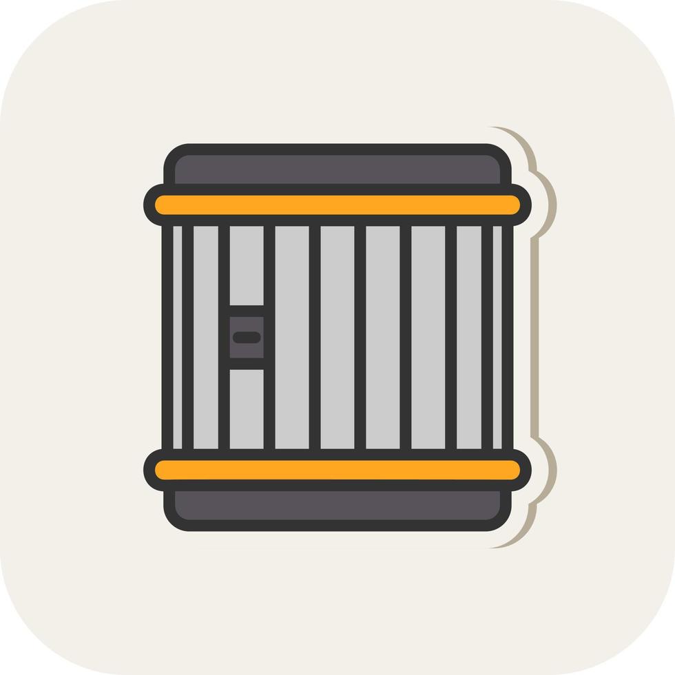 Jail Vector Icon Design