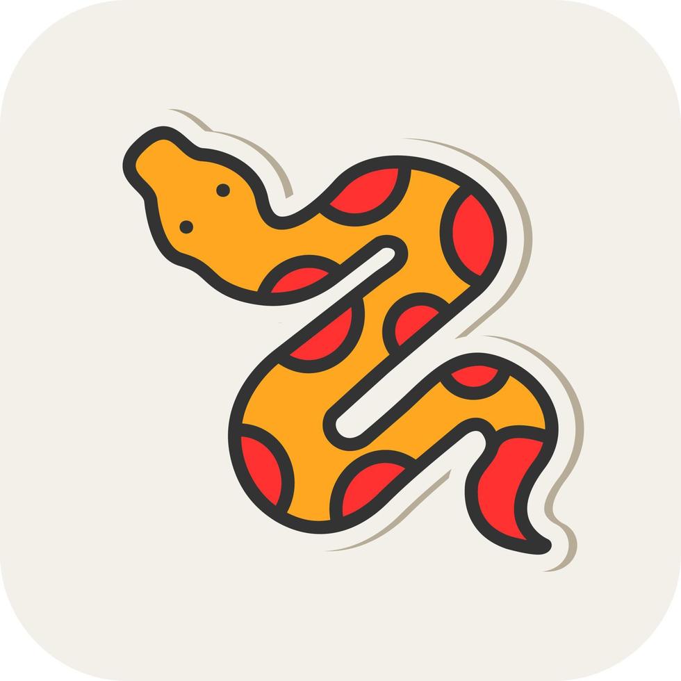 Snake Vector Icon Design
