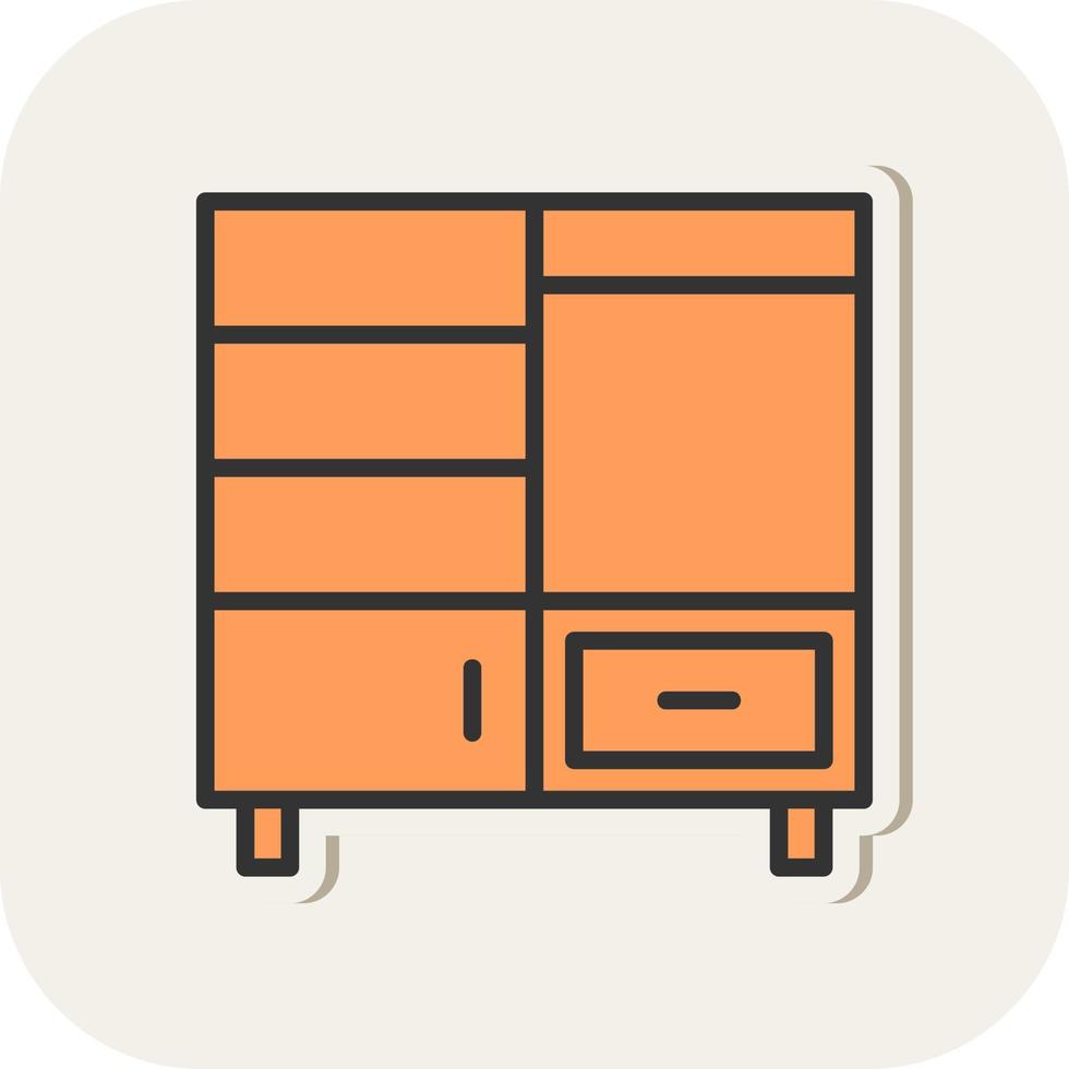 Wardrobe Vector Icon Design