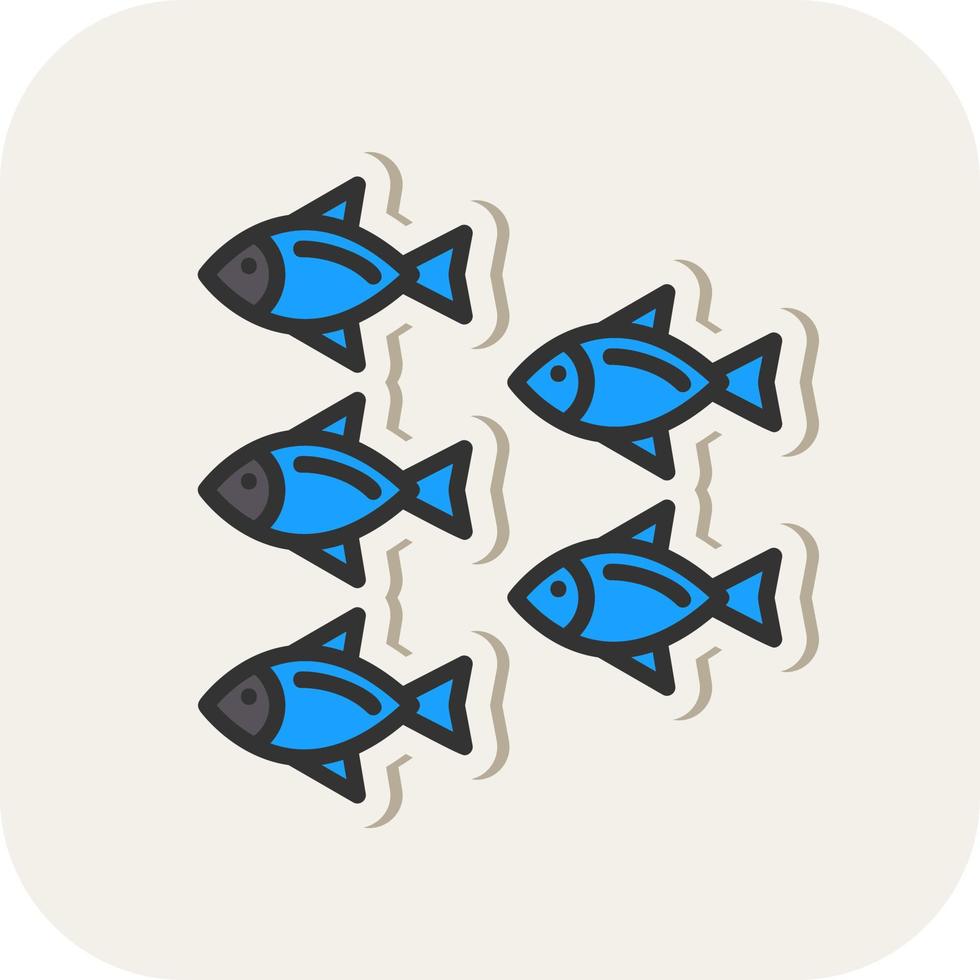 Shoal Vector Icon Design