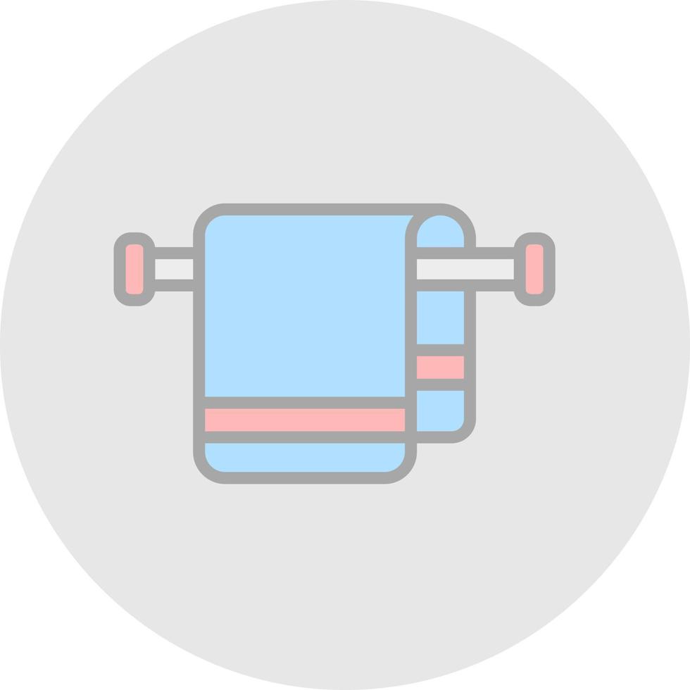 Towel Vector Icon Design