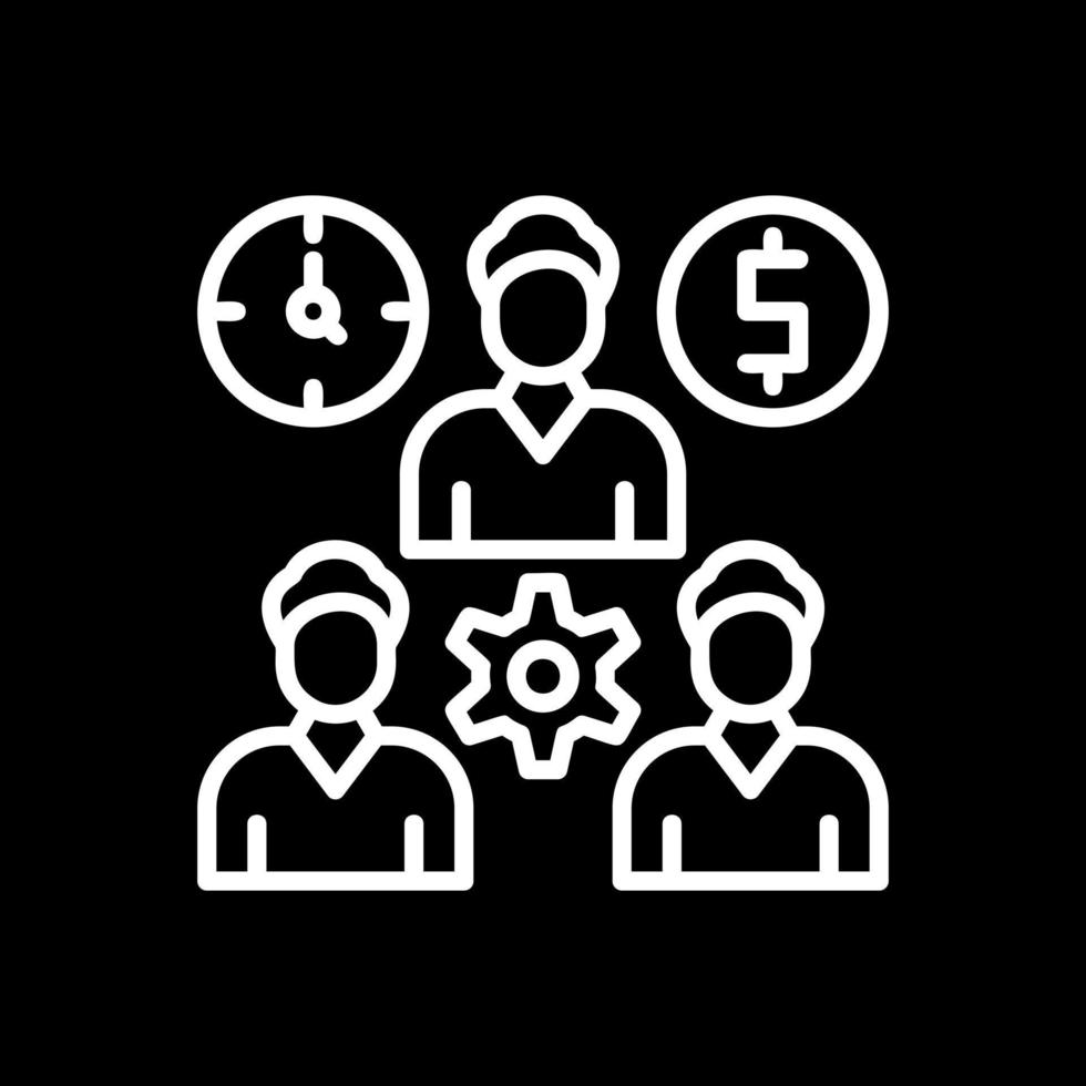 Management Vector Icon Design