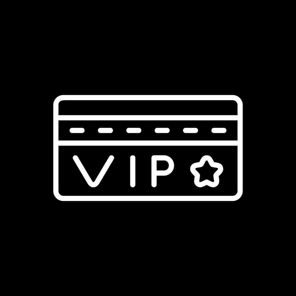diseño de icono de vector de tarjeta vip
