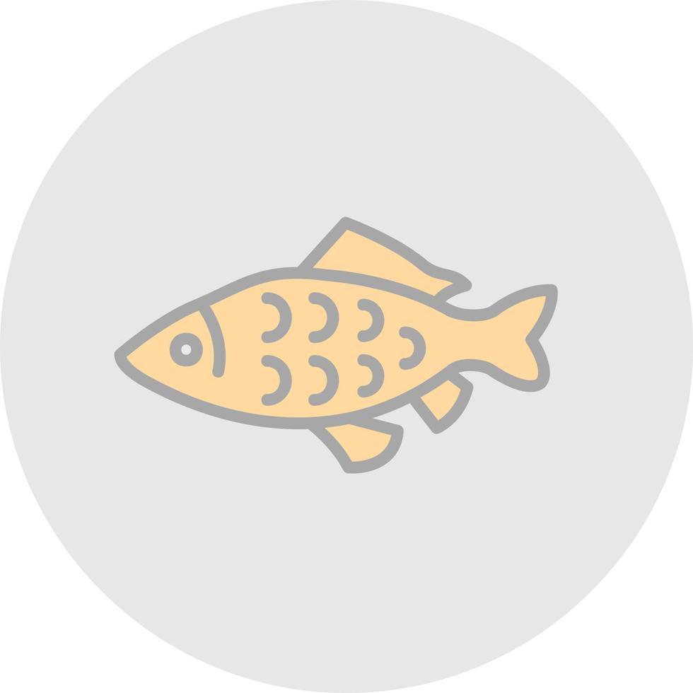 Carp Vector Icon Design