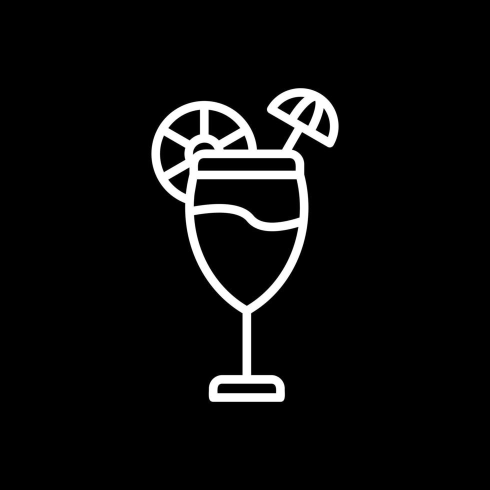 Cocktail Vector Icon Design