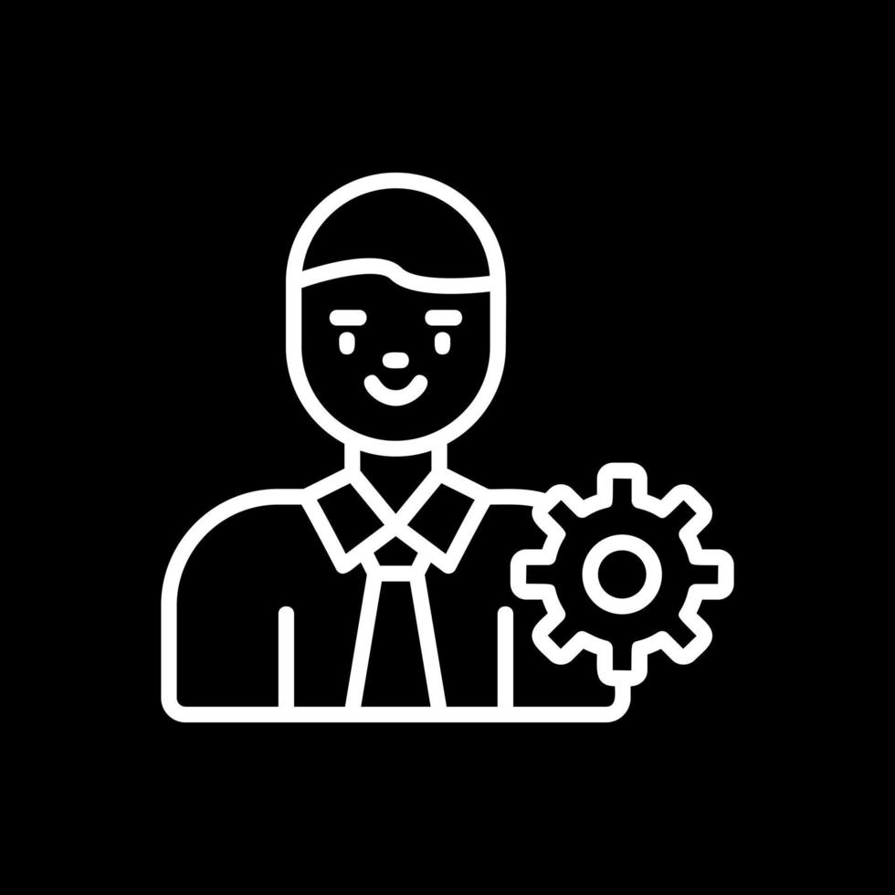 Engineer Vector Icon Design