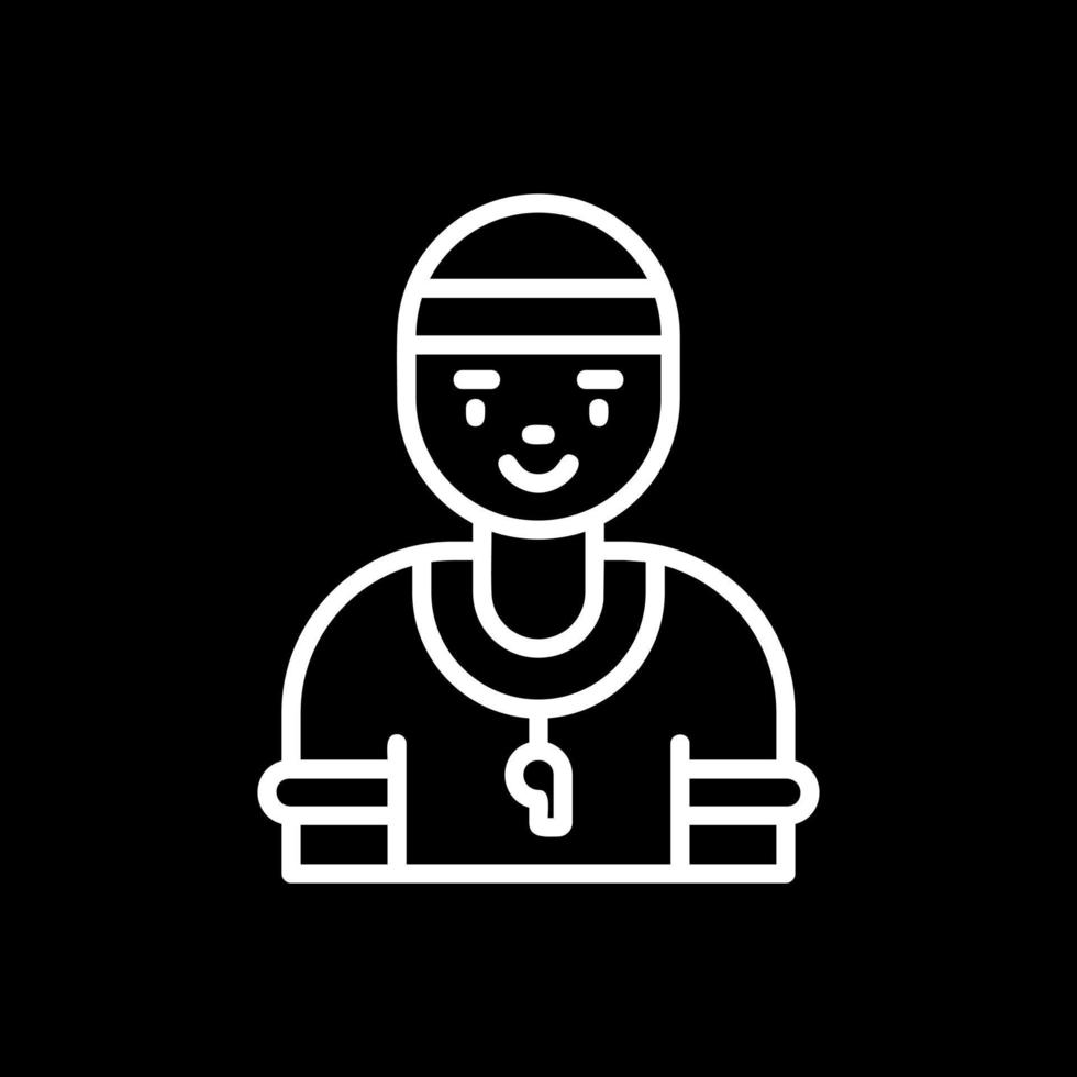 Trainer Vector Icon Design