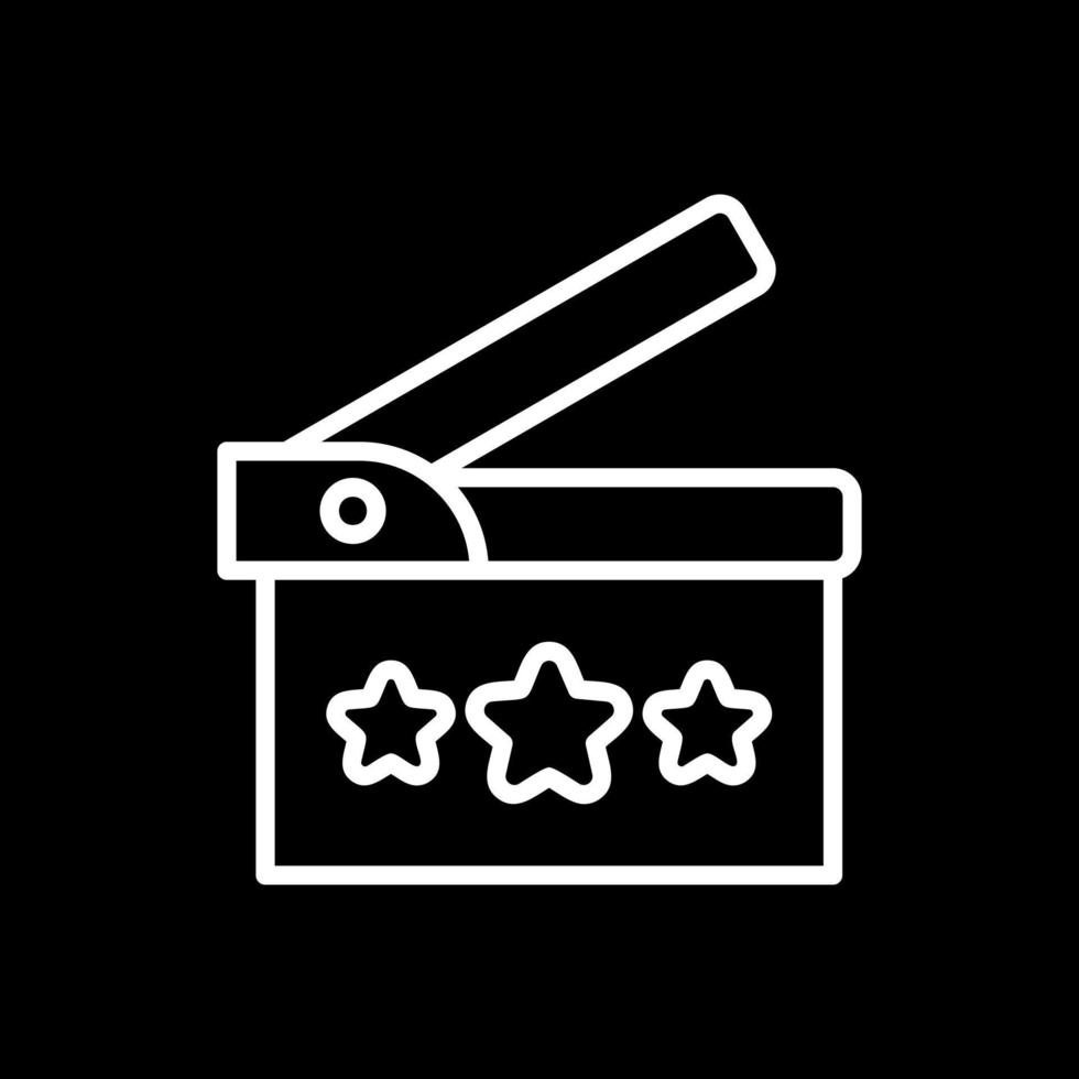 Film Review Vector Icon Design