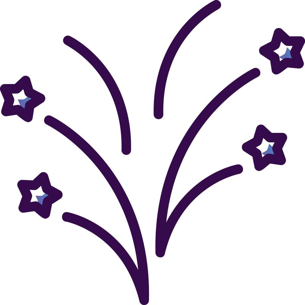 Fireworks Vector Icon Design