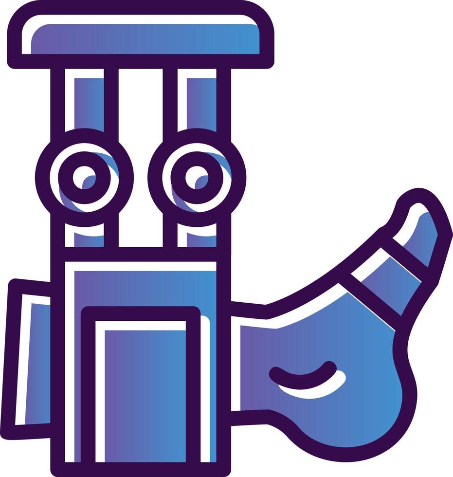 Injured Vector Icon Design