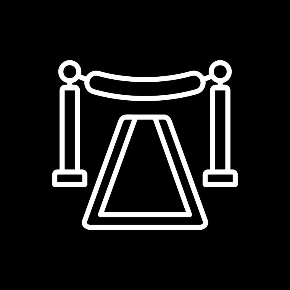 Red Carpet Vector Icon Design