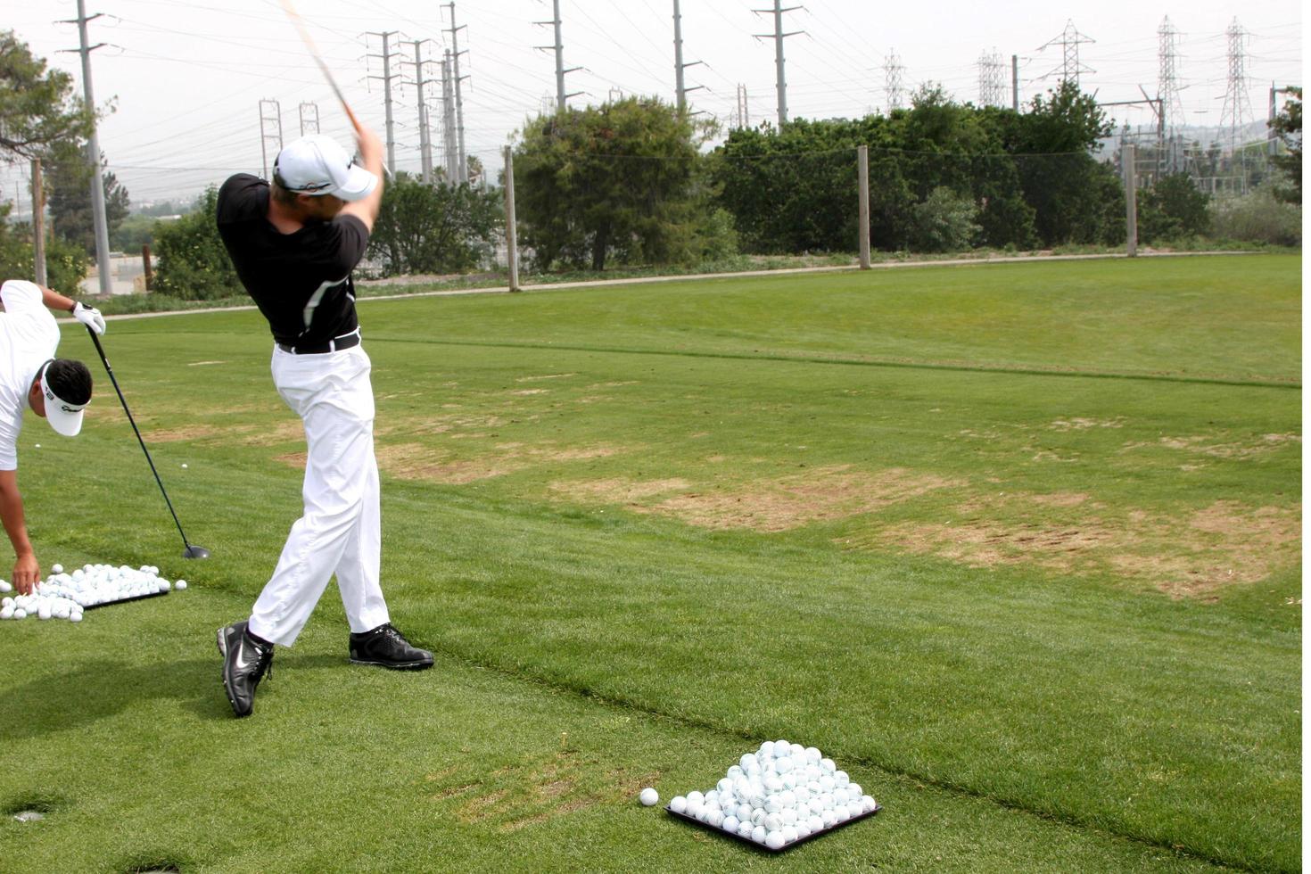 Kyle Lowderat the 4th Annual Jack Wagner Celebrity Golf Classic to benefit The Leukemia  Lymphoma Society Golf TournamentValencia Country ClubValencia  CAApril 27 20102010 photo