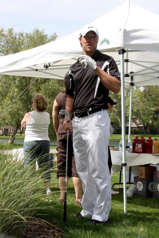 Kyle Lowderat the 4th Annual Jack Wagner Celebrity Golf Classic to benefit The Leukemia  Lymphoma Society Golf TournamentValencia Country ClubValencia  CAApril 27 20102010 photo