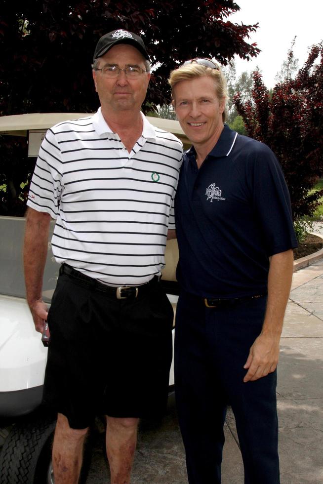Dennis  Jack Wagnerat the 4th Annual Jack Wagner Celebrity Golf Classic to benefit The Leukemia  Lymphoma Society Golf TournamentValencia Country ClubValencia  CAApril 27 20102010 photo