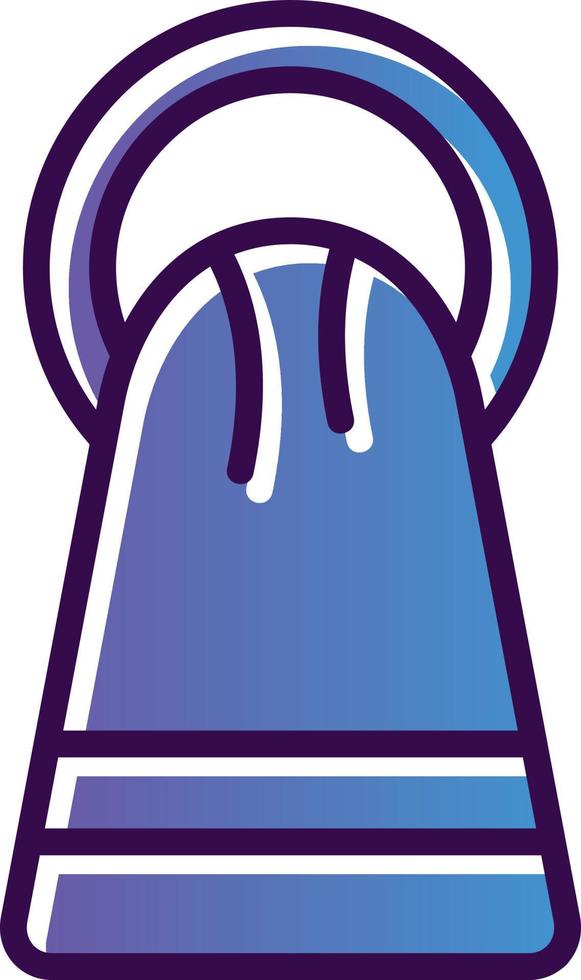 Towel Rack Vector Icon Design