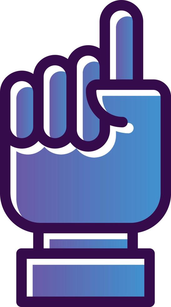 Finger Vector Icon Design