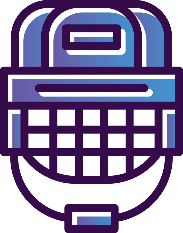 Helmet Vector Icon Design