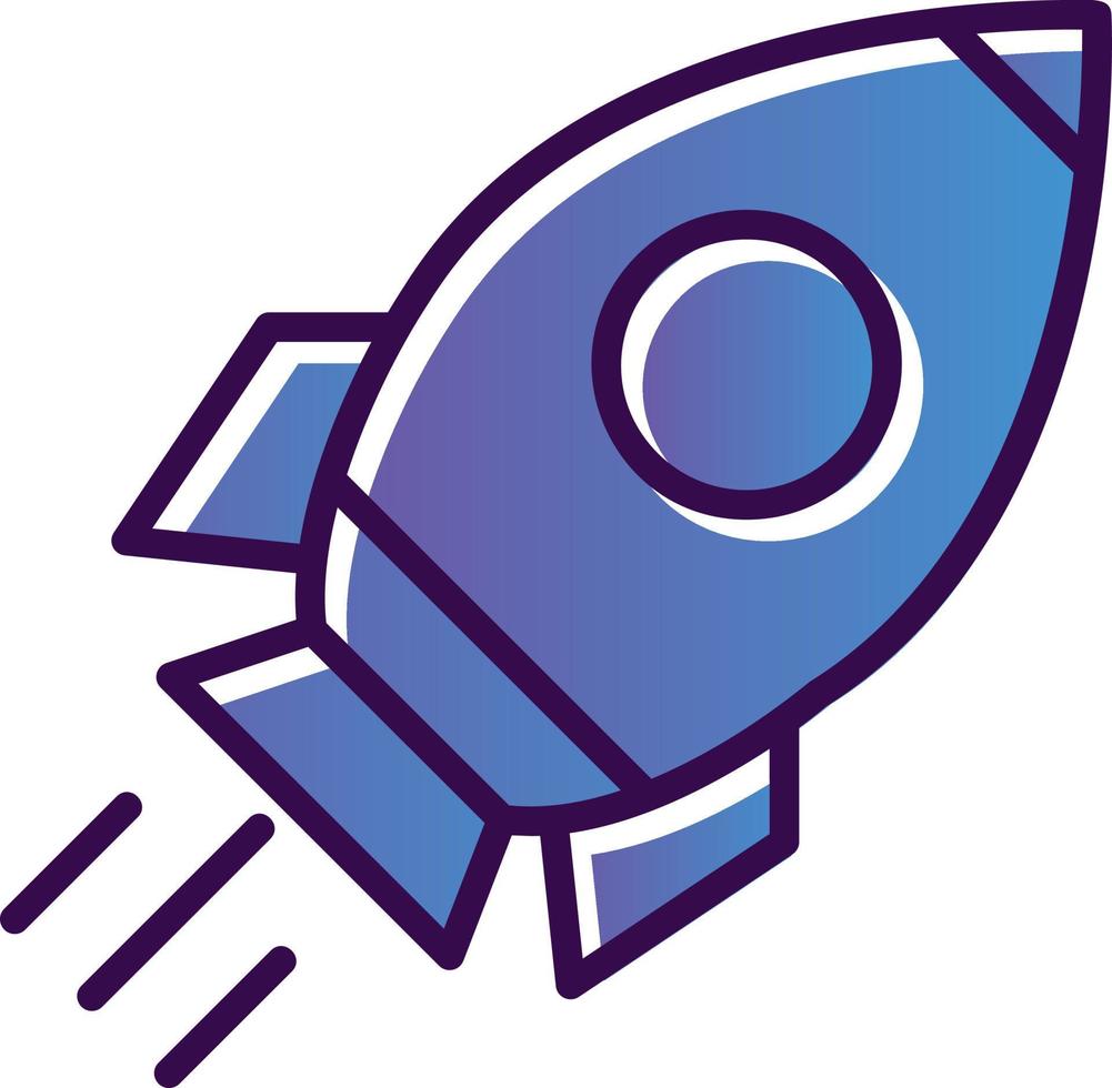 Rocket Vector Icon Design