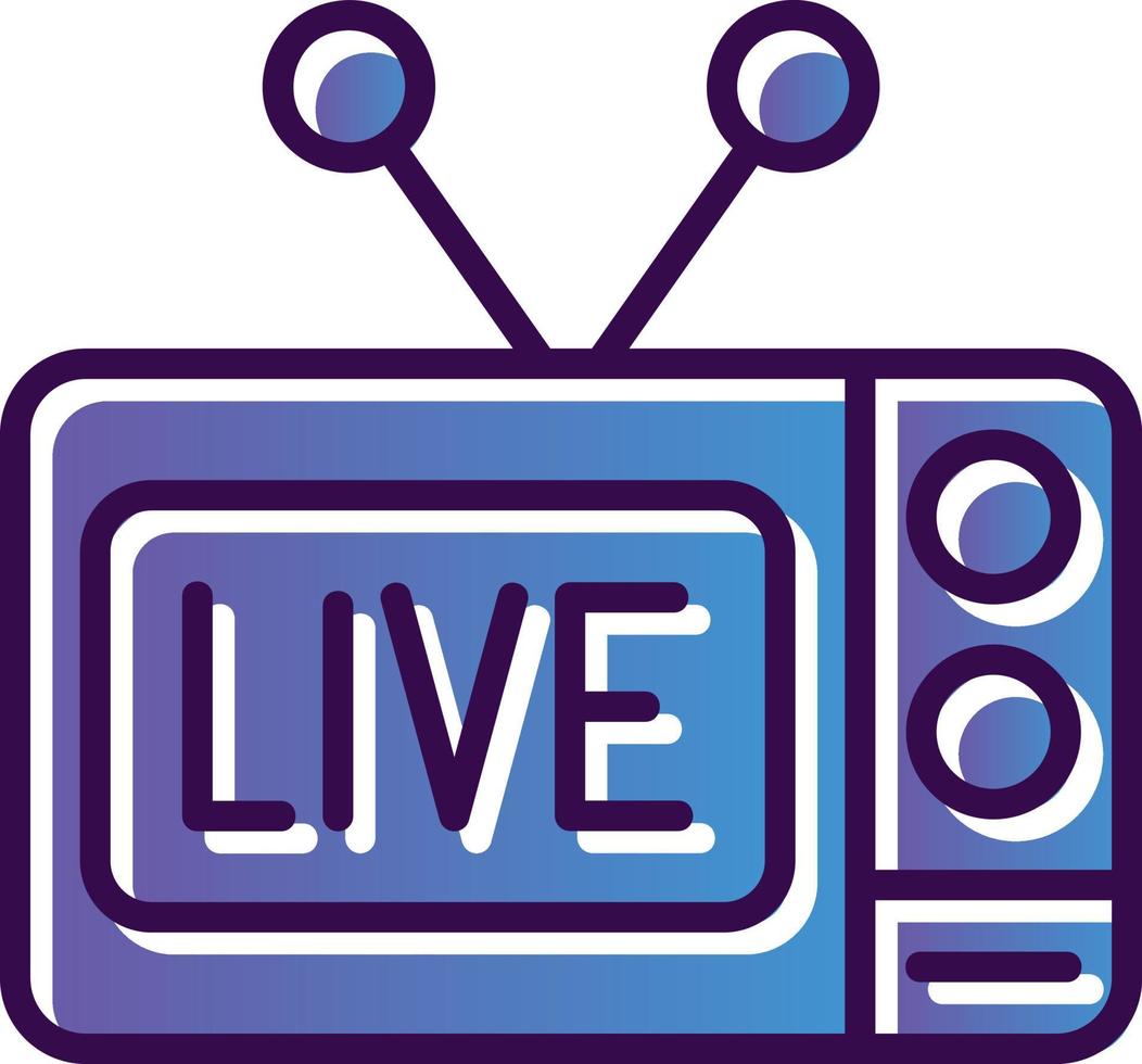 Live Music Vector Icon Design