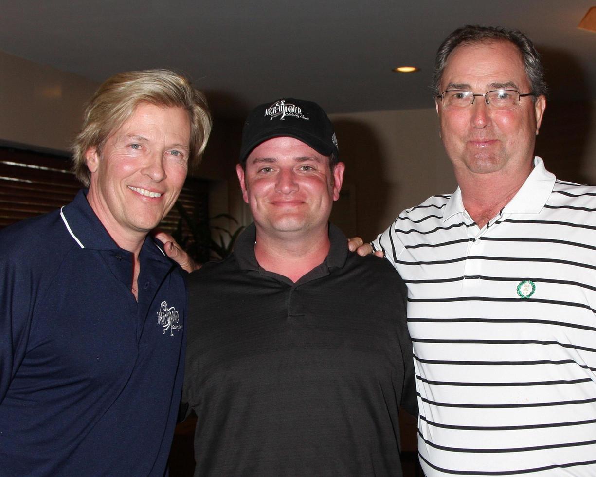 Jack Wagner Tim Curren Bone marrow donor to Dennis and Dennis Wagner Jacks brotherat the 4th Annual Jack Wagner Celebrity Golf Classic to benefit The Leukemia  Lymphoma Society Golf TournamentValencia Country ClubValencia  CAApril 27 20102010 photo