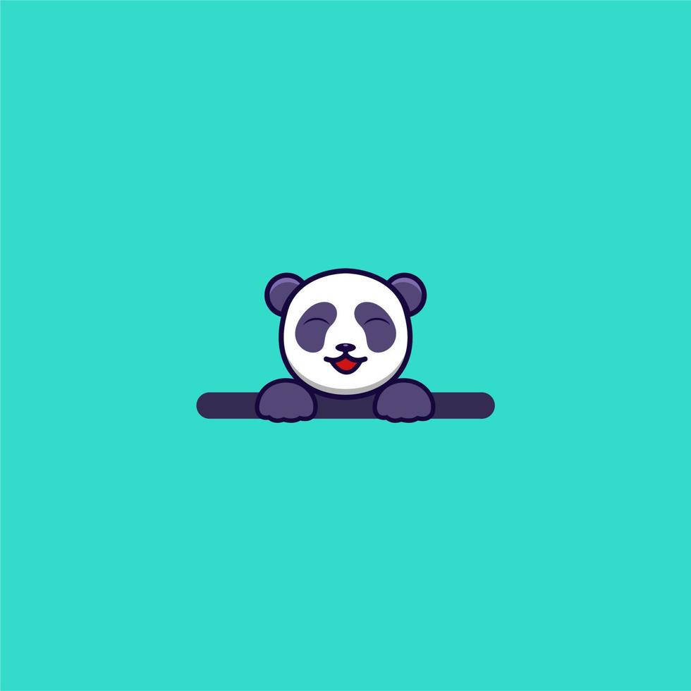 Cute Panda Design vector