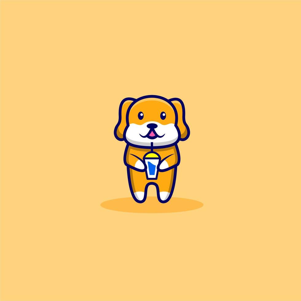 Cute Dog Design vector