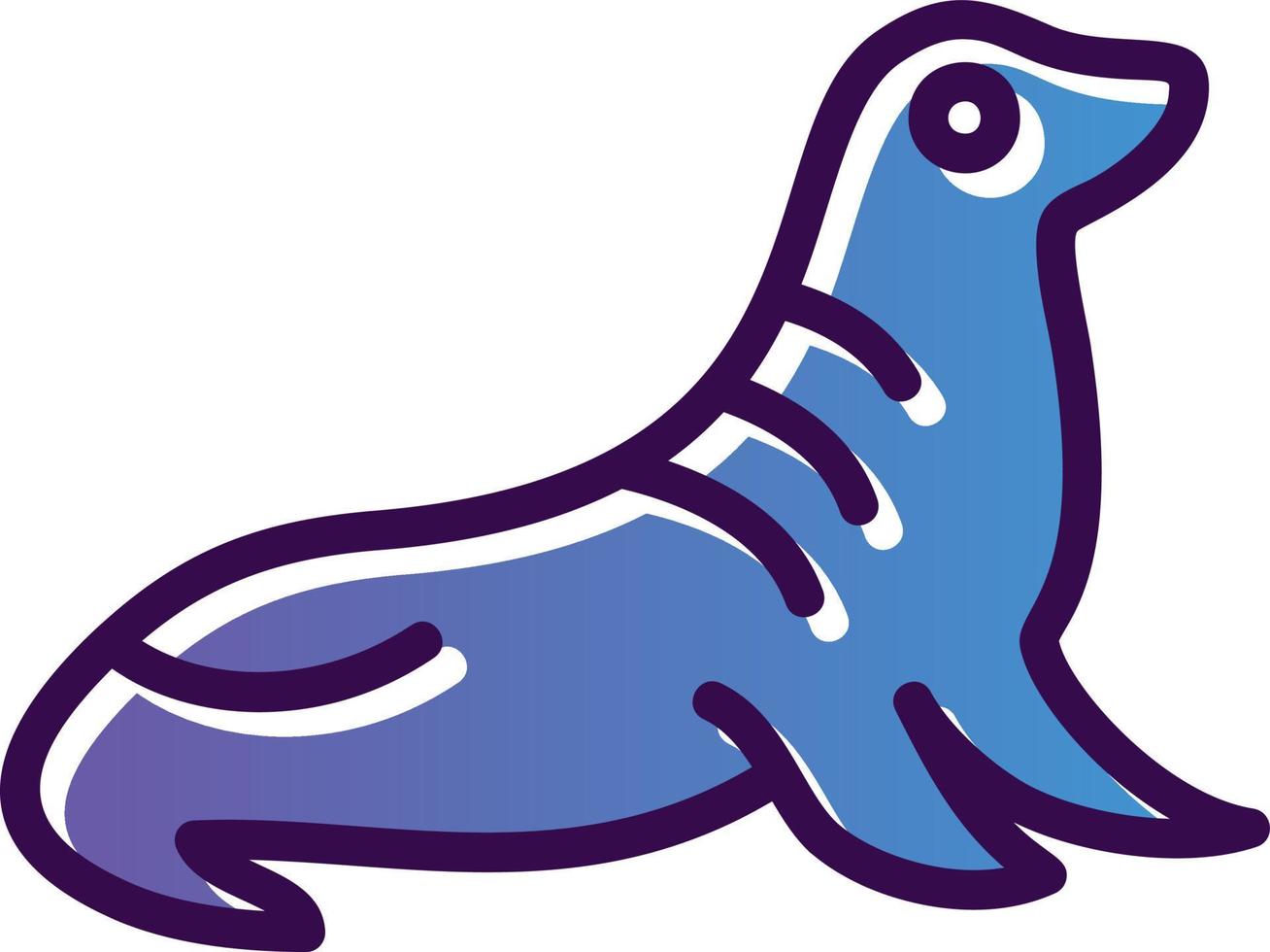 Seal Vector Icon Design