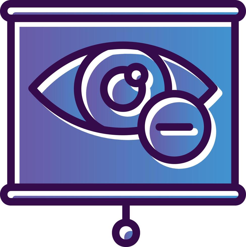 Myopia Vector Icon Design