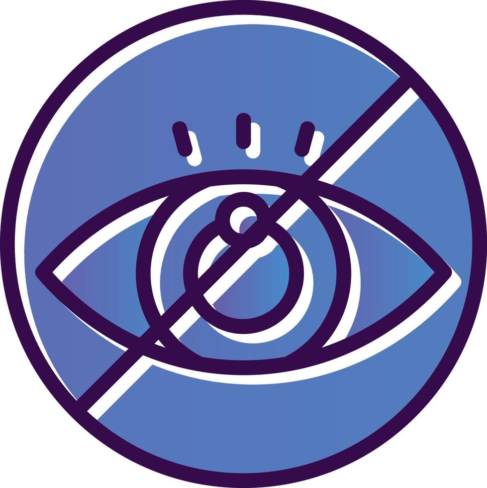 Blind Vector Icon Design