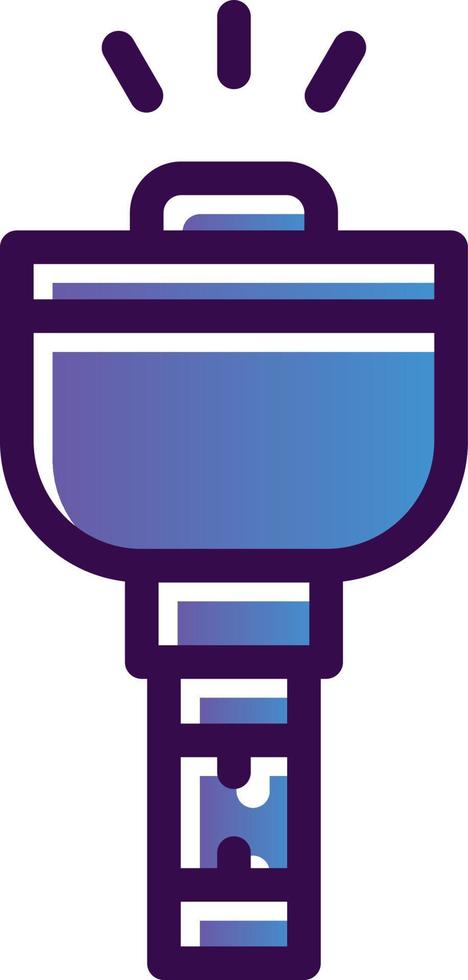 Torch Vector Icon Design