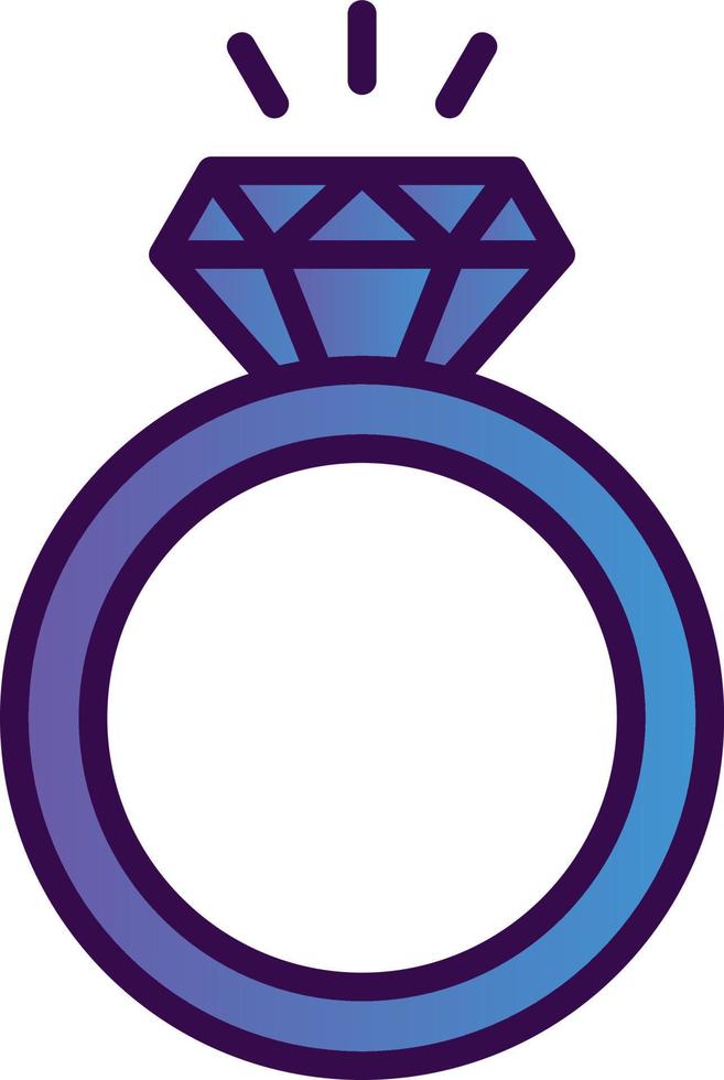 Ring Vector Icon Design