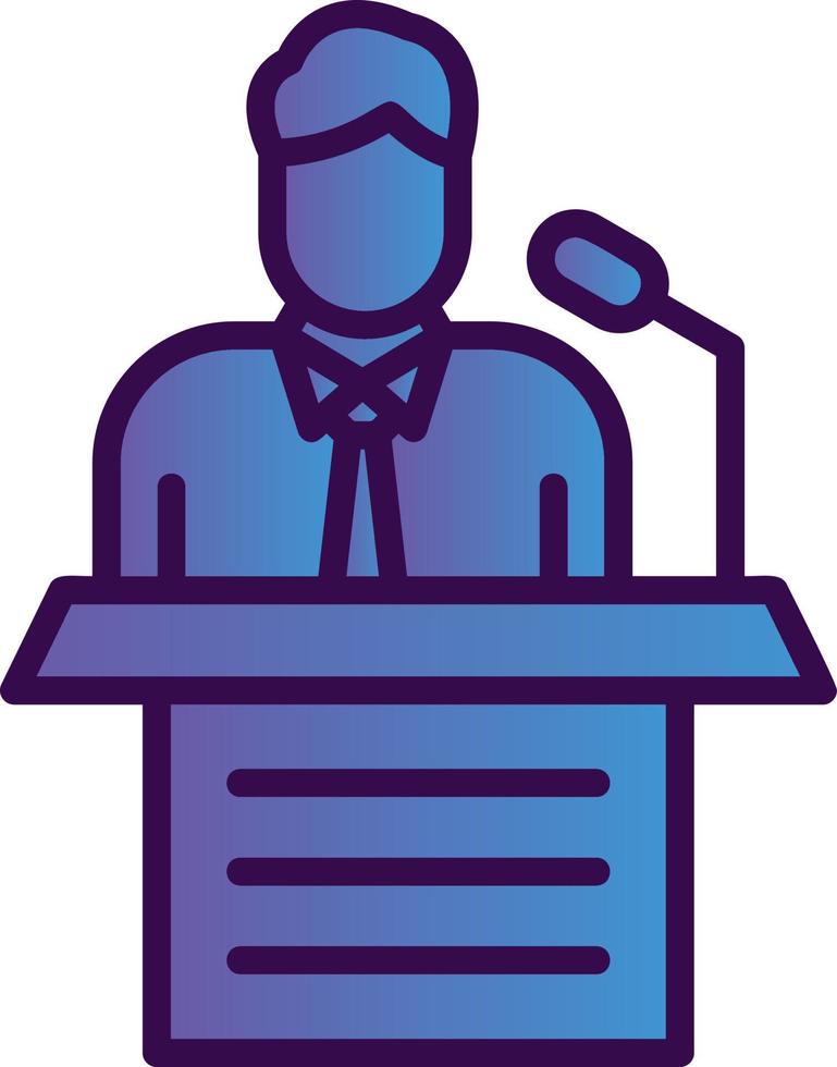 Speech Vector Icon Design