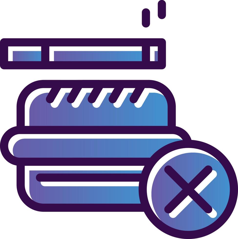 Bad Habits Vector Icon Design