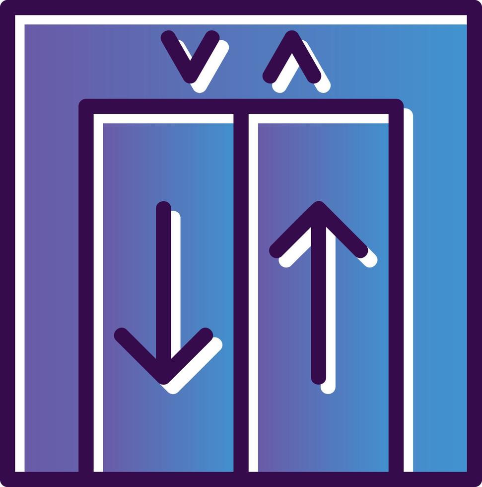 Lift Vector Icon Design