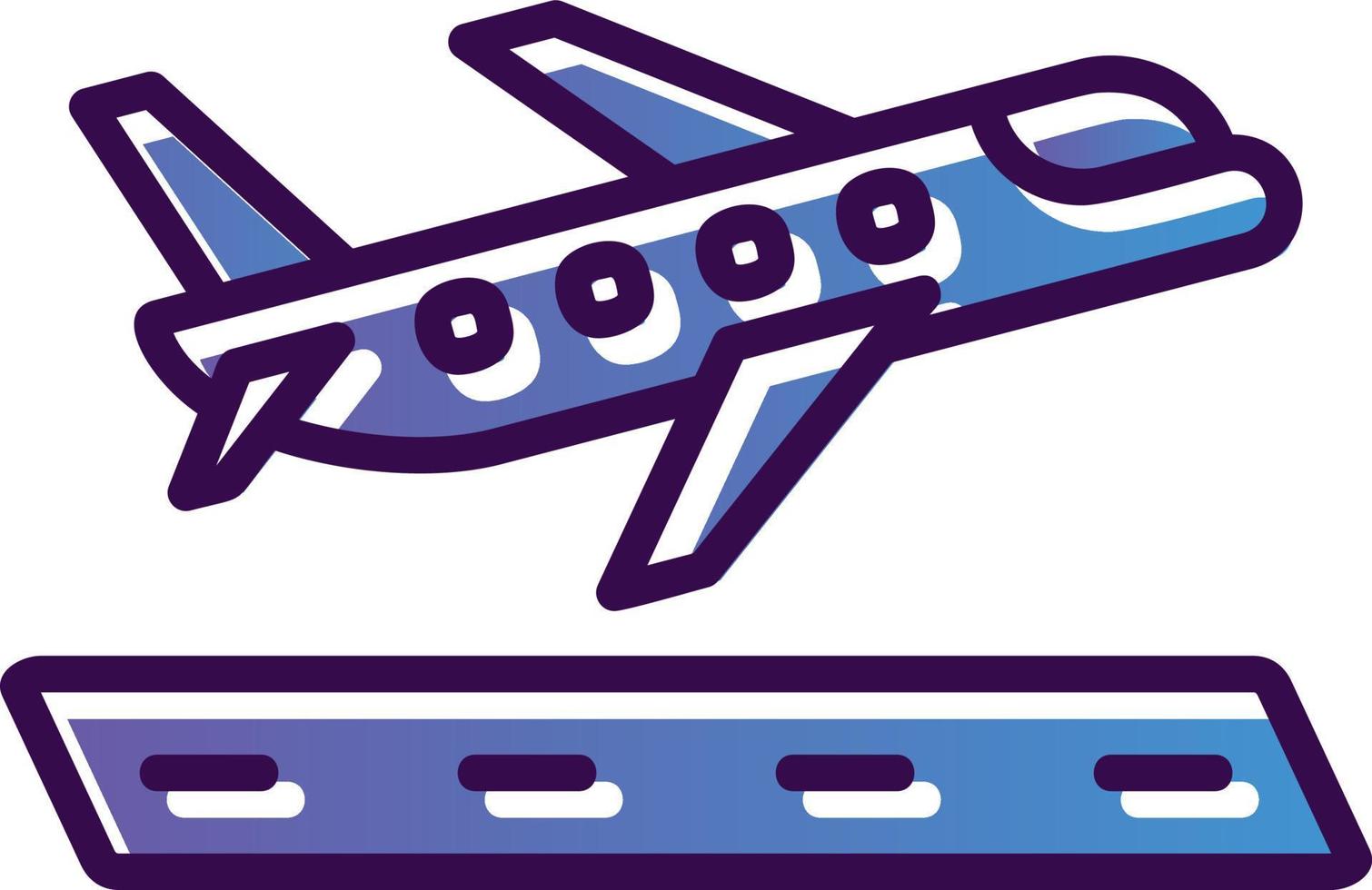 Departures Vector Icon Design
