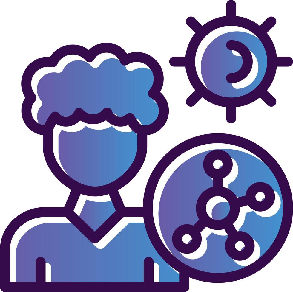 Autoimmune Disease Vector Icon Design