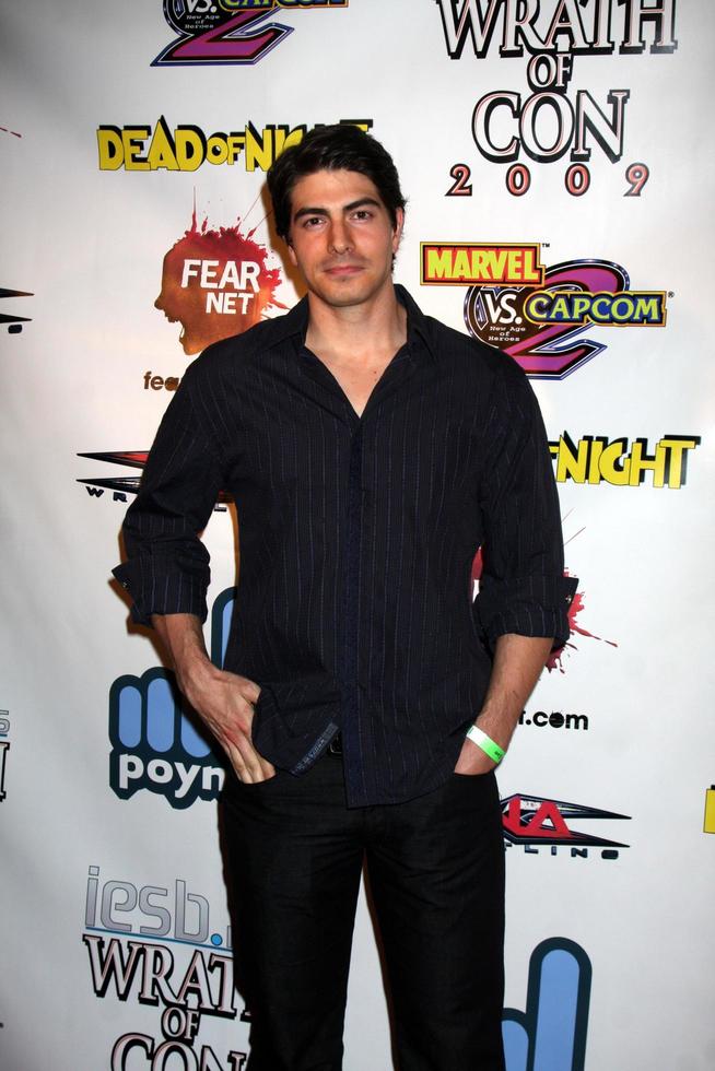 Brandon Routh  arriving at the Wrath of Con Party at the Hard Rock Hotel in San Diego CA on July 24 20092009 photo